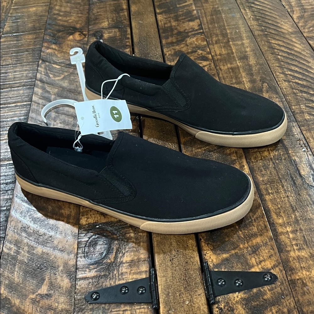 Goodfellow & Co Men's Black Slip-On Loafers - Picture 3 of 7